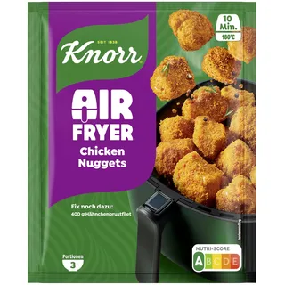 Knorr Fix Air Fryer Chicken Nuggets für ein schnelles Gericht mit Geflügel mit natürlichen Zutaten 60 g