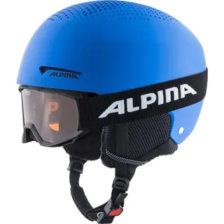 Alpina Zupo Set 48-52 cm Blau Matt