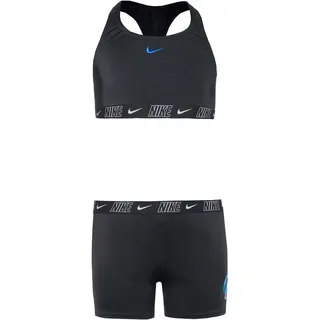 Nike LOGO TAPE Bikini Set Mädchen in black, Größe 146/152 - schwarz