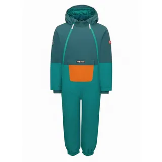 TROLLKIDS Narvik Schneeoverall Kinder türkis 116