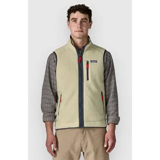 Patagonia Retro Pile Weste Pelican w/Smolder Blue XL