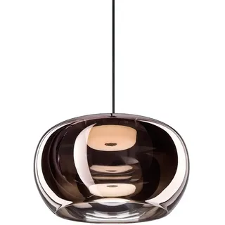 Wever & Ducré LED Design-Pendelleuchte WETRO 3.0, Ø 30cm, 1-flammig, 11W 1850-2800K, CRi >90, dim-to-warm, Glas, kupfer WEV-236388P9