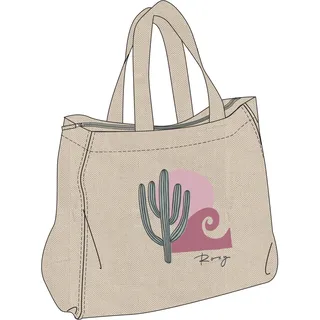 Roxy Drink The Wave Tote beige