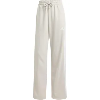adidas Essentials 3-Streifen Open Hem French Terry Sporthose Grau L