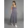 Langes Schwangerschaftskleid Damen 38 N-Gr blau blau geringelt Single Jersey Obermaterial 95 Baumwolle 5 Elasthan geringelt bequem ca Mitte Wade Rundhals Kleider Jersey-Kleid für die Schwangerschaft