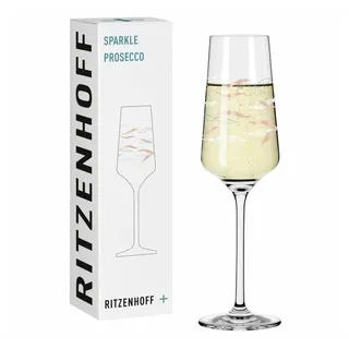 Ritzenhoff Sektglas Proseccoglas Sparkle 010, Kristallglas, Made in Germany weiß