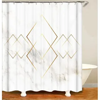 M&W DAS DESIGN Duschvorhang Shower curtains Anti schimmel Waschbar bad vorhang 180x200
