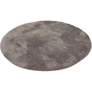 Pergamon Pergamon, Teppich, Luxus Super Hochflor Shaggy Teppich Luca Rund (200 cm)