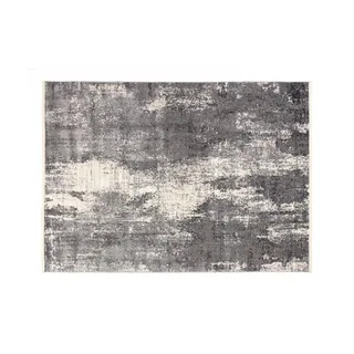 Teppich , grau , Synthetische Fasern , Maße (cm): B: 80 H: 0,7