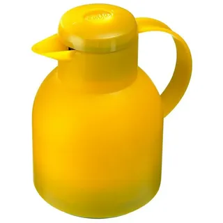 Emsa Isolierkanne Isolierkanne Samba, 1 l, (Stück, 1 Isolierkanne), Thermoskanne Kaffeekanne Teekanne gelb
