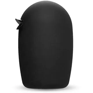 Cooee Design Vogel Figur, Keramik, Schwarz, 5 cm
