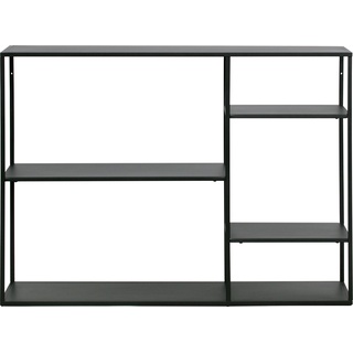 Bücherregal BEPUREHOME "June" Regale Gr. B/H/T: 120 cm x 87,5 cm x 35 cm, schwarz Bücherregale