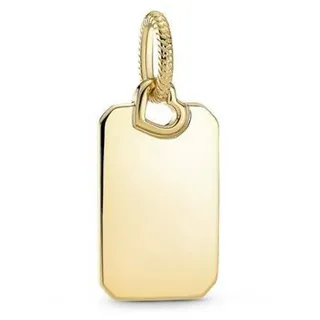 Pandora Rechteck Anhänger gold 368611C00