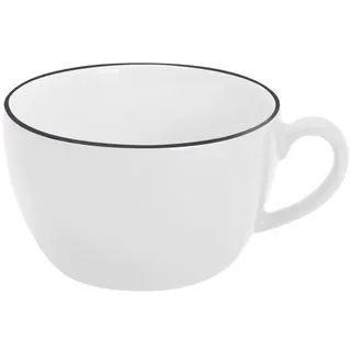 KAHLA Cappuccinotasse Pronto Line 0,25 l, 1-tlg., Porzellan, Made in Germany schwarz