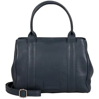 Burkely Henkeltasche Leder Blue