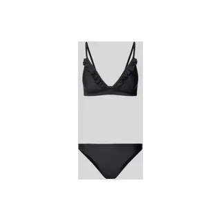 Bikini-Set mit Rüschen Modell 'Beau', Black, $listsize[$i].replace('"','"')
