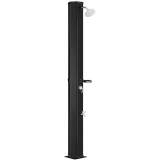 Juskys Solardusche Victoria schwarz 60 l