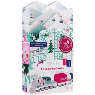 essie Adventskalender 2022 – 24 Überraschung im Beauty Adventskalender - Kosmetik Adventskalender für Frauen mit 24 Nagellack Geschenken von essie