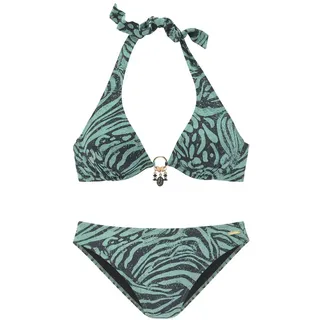 Bruno Banani Bügel-Bikini Damen Grün 40 Cup D