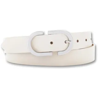Bernd Götz Damengürtel Leder beige 80 cm