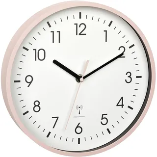 TFA Funkwanduhr 24,5 cm 60.3550.16 rosa