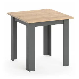 Vicco Karlos 80 x 76,6 x 80 cm Eiche/Anthrazit