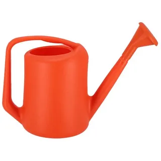 esschert design Gießkanne Gießkanne 5 L Naturton ORANGE Kunststoff mit Ausgießer Garten Blumen