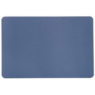 Kesper Platzset, Tischset Lederoptik blau 44x29cm Kunststoff