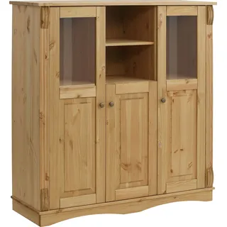 OTTO home Vitrine Teresa 119 x 40 x 120 cm Beige