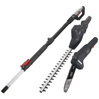 SCHEPPACH Elektro Teleskop Heckenschere & Hochentaster TPX710 Mini Kettensäge