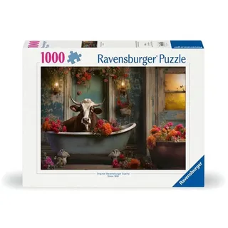 Ravensburger - Die Kuh in der Badewanne, 1000 Teile