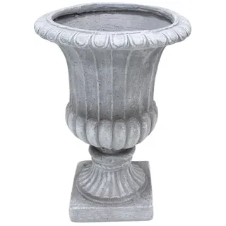 Dekoleidenschaft Amphore Antiqua 37 x 37 x 51 cm Grau