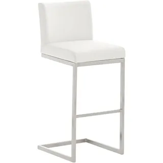 deluke Barhocker COBAS 42 x 48 x 104 cm Weiß
