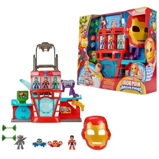 Marvel Iron Quartier Spielset mit fantastischen Freunden