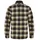 Singi Heavy Flannel Langarmhemd Chalk White Dark Navy S