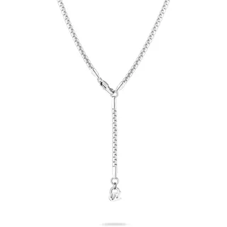 Echtzeit The Sleek One Kette mit Anhänger Silber Edelstahl