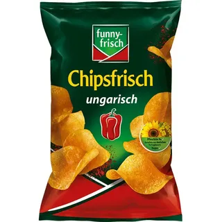 CHIPS funny frisch Chipsfrisch ungarisch mit rauchigem Paprikageschmack 40g