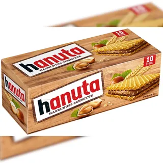 Hanuta Waffeln 10 Portionen (220 g)