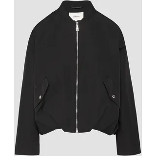 S.Oliver - Blouson mit Raffungsdetails BLACK, L