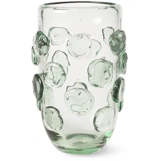Ferm Living - Lump Vase, H 25 cm x Ø 17 cm, klar (recycelt)
