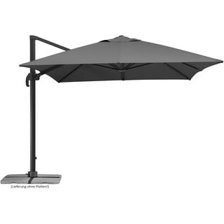 Schneider Schirme Ampelschirm  Teneriffa Grande , grau , Maße (cm): B: 400