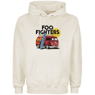 Foo Fighters Kapuzenpullover - VAN Men Off - S bis XXL - für Männer - Größe S - beige  - Lizenziertes Merchandise! - S