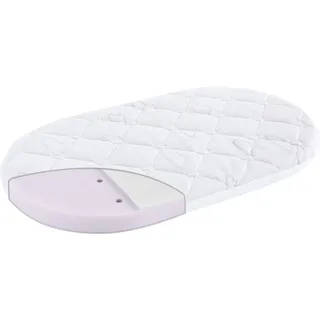 Träumeland KINDERWAGEN-Matratze Brise Light, passend für Uppababy Vista V2 | 32 x 75 x 5 cm, oval