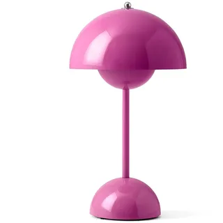 &Tradition - Flowerpot Akku Tischleuchte VP9, tangy pink