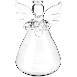 Modern Haengende Glass Vase Blumenvase Pflanze Glas Wandvase Angel Klar