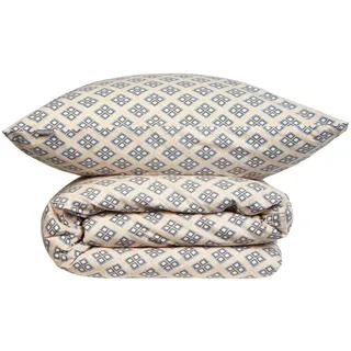 SCHIESSER Yosa Minimaldessin Sand 135 x 200 cm + 80 x 80 cm