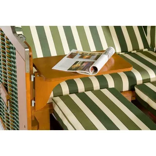 SonnenPartner Strandkorb-Zusatztisch Bistrotisch für Modelle Rustikal 250 Plus/Basic