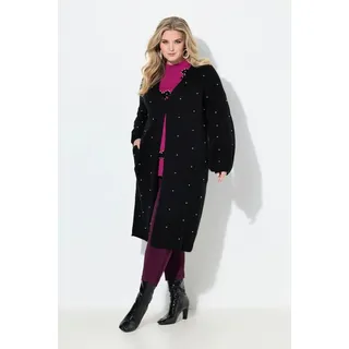 MIAMODA Cardigan Long-Strickjacke Schwarz 50/52