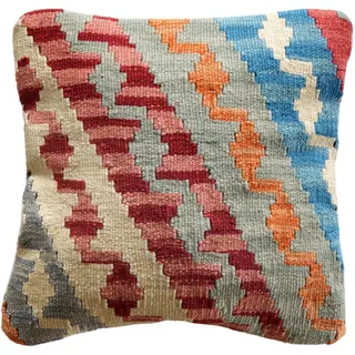 Looma Kissen, Mehrfarbig, Textil, Patchwork, Rechteckig, 40x40 cm, Care & Fair, Wohntextilien, Kissen, Dekokissen