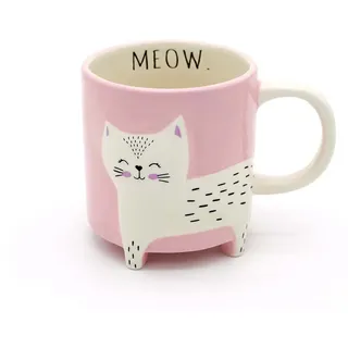 MAGS Vertriebs GmbH Winkee Tasse Cute Animal Katze